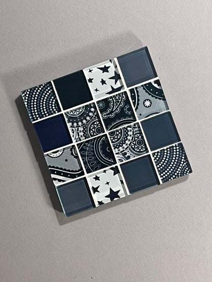 Glass Tile Coasters - COSMOS Element Collection