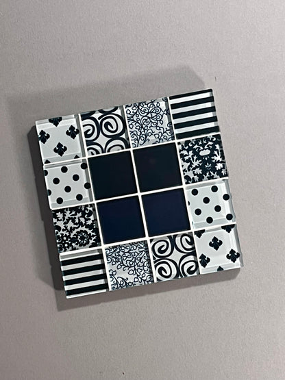 Glass Tile Coasters - COSMOS Element Collection