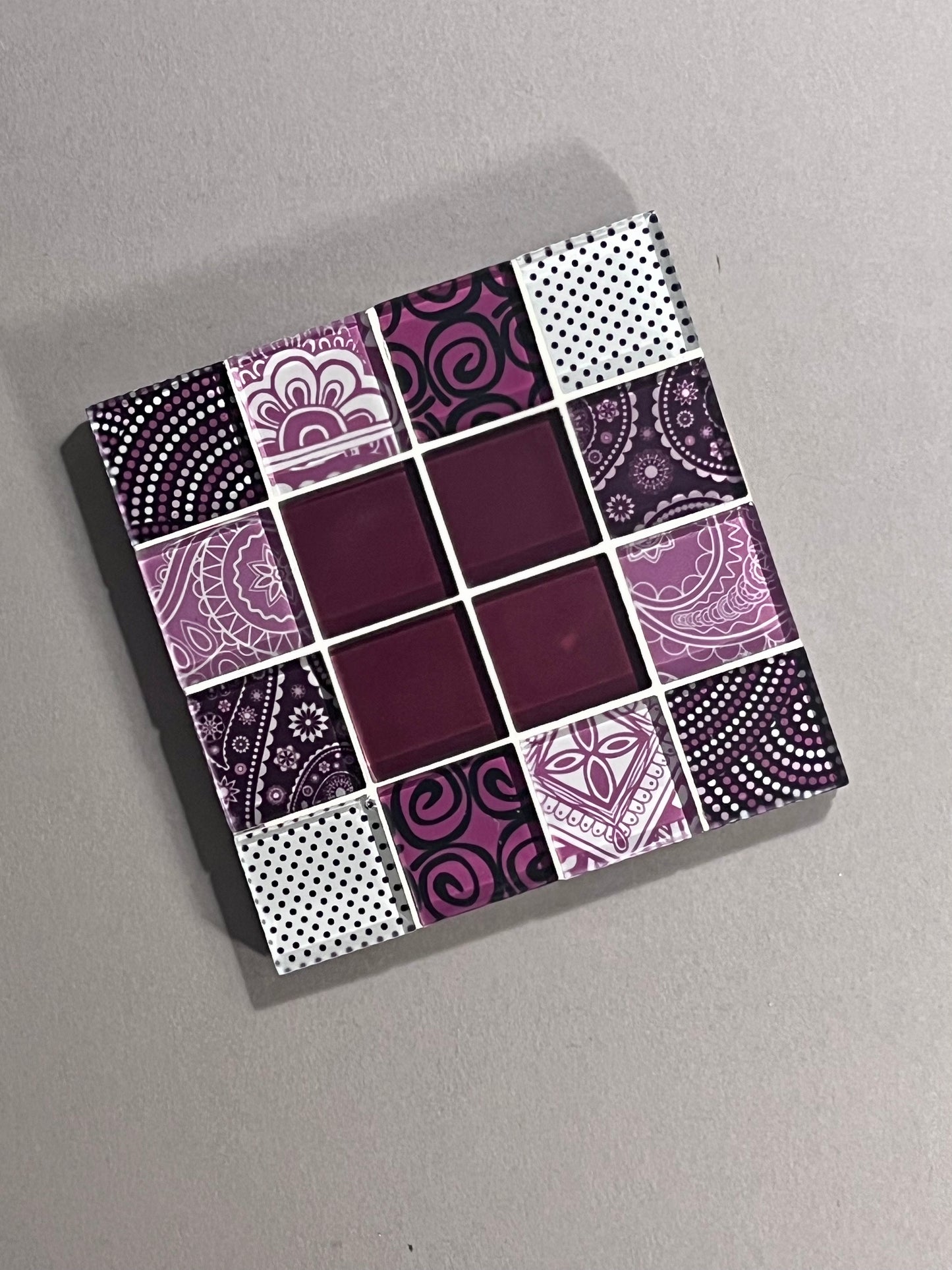 Glass Tile Coasters - COSMOS Element Collection