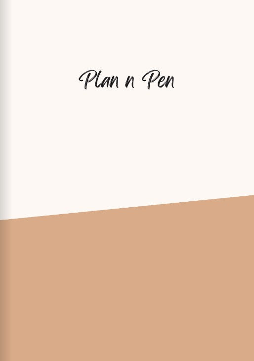 Plan n Pen: The Creative’s Journal & Planner